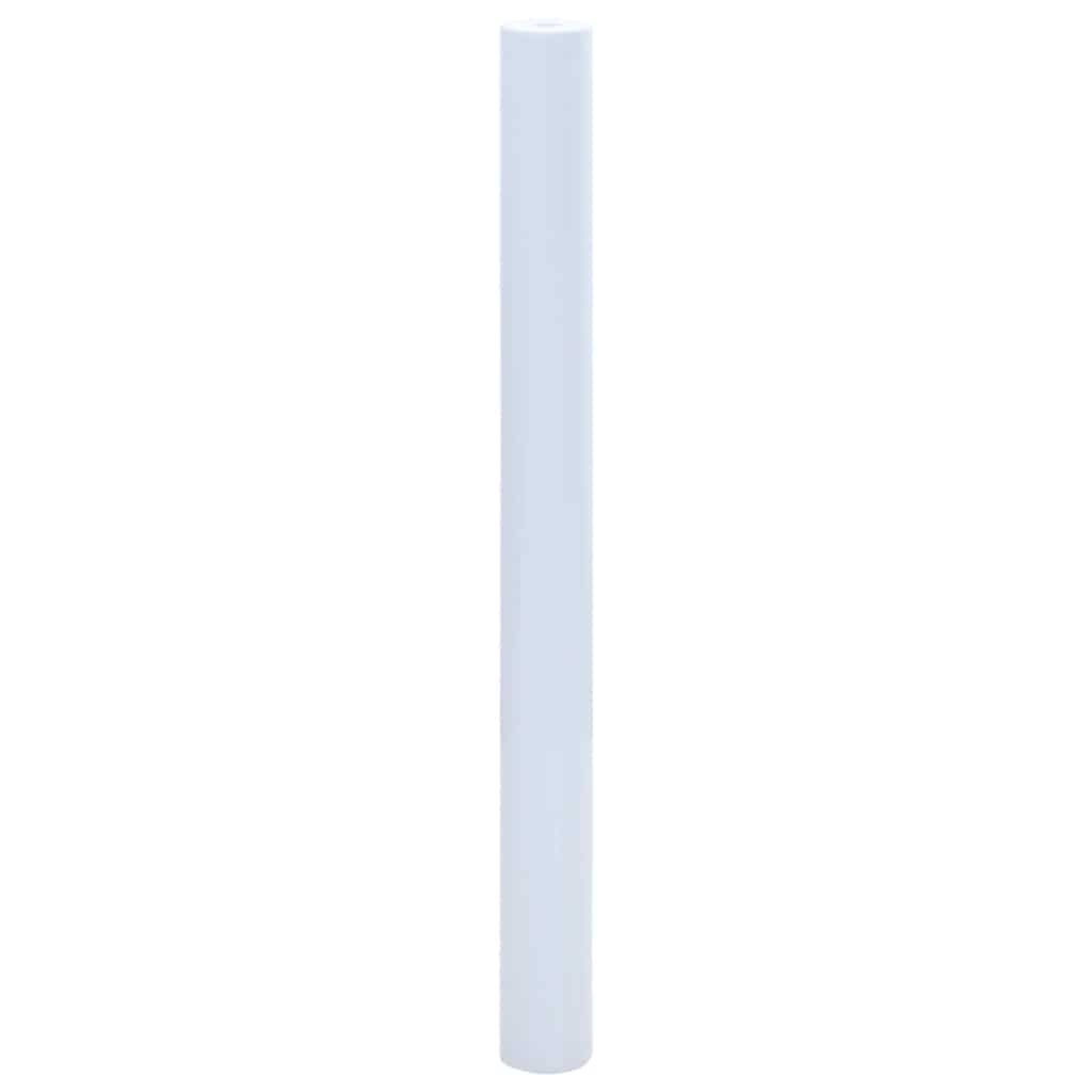 vinduesfolie 45x1000 cm statisk PVC matteret hvid