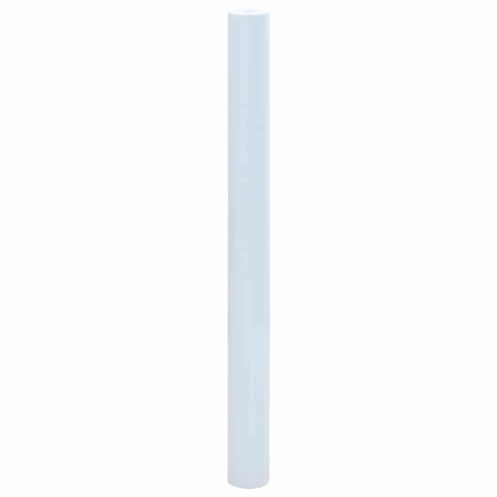 vinduesfolie 60x500 cm statisk PVC matteret hvid