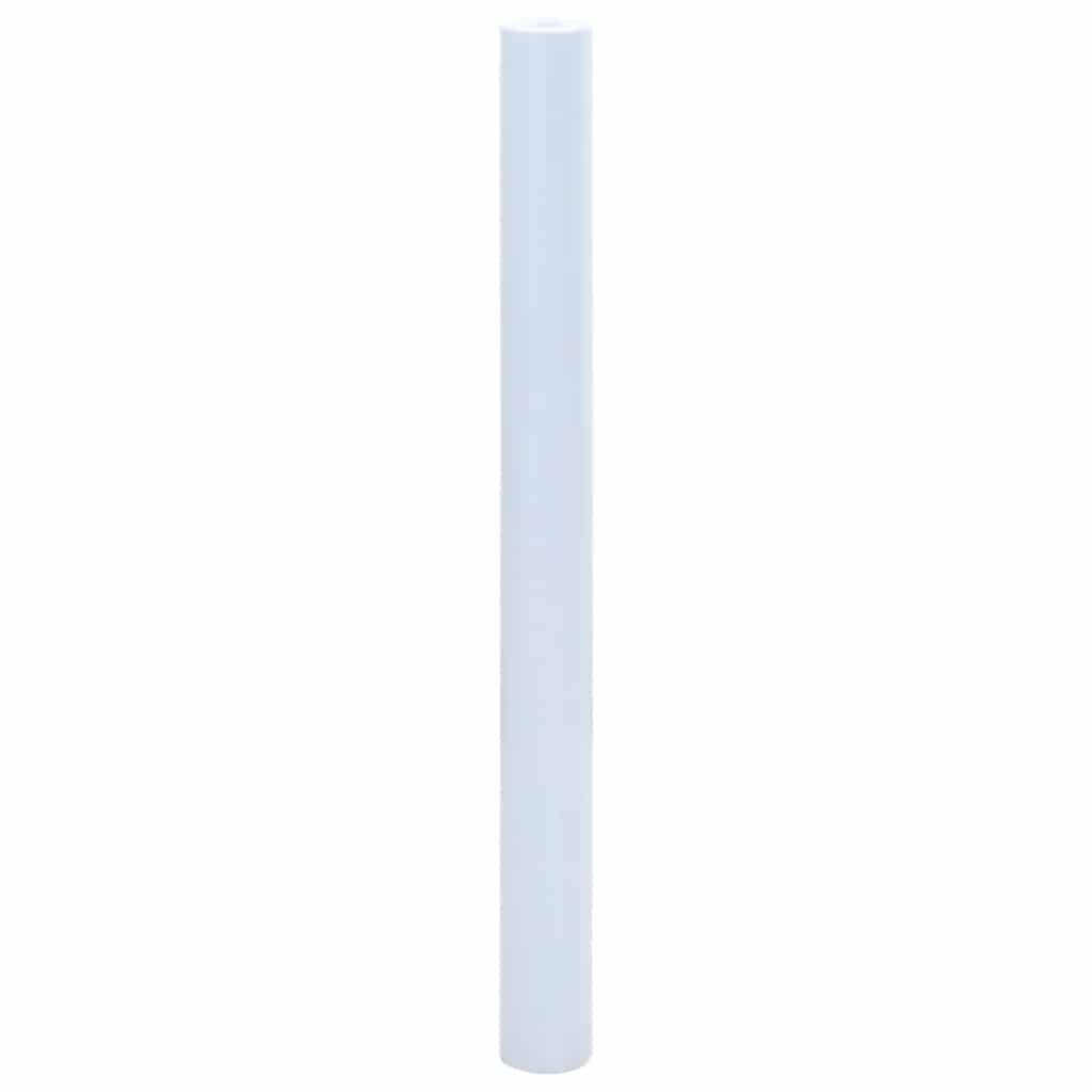 vinduesfolie 60x1000 cm statisk PVC matteret hvid