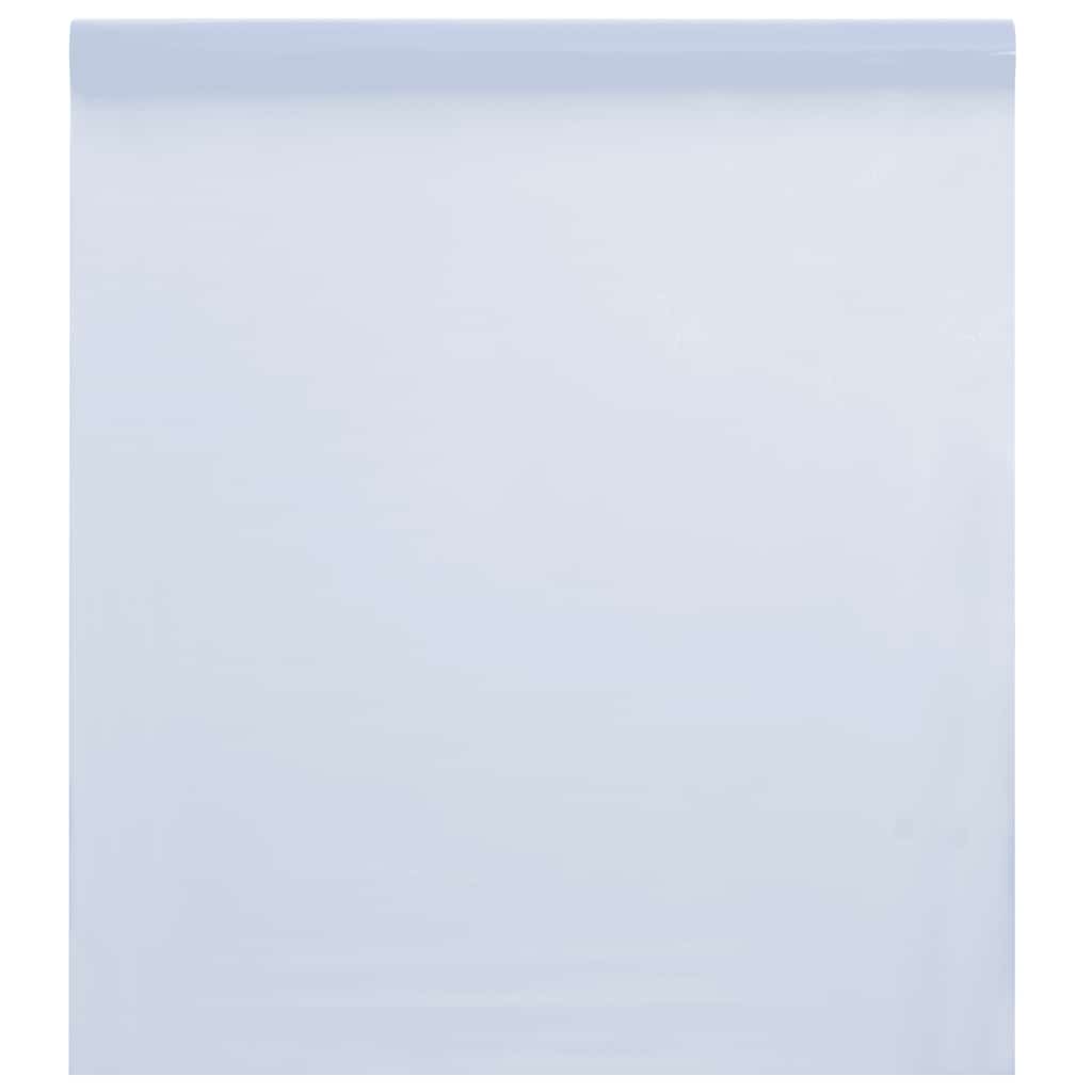 vinduesfolie 90x500 cm statisk PVC matteret hvid