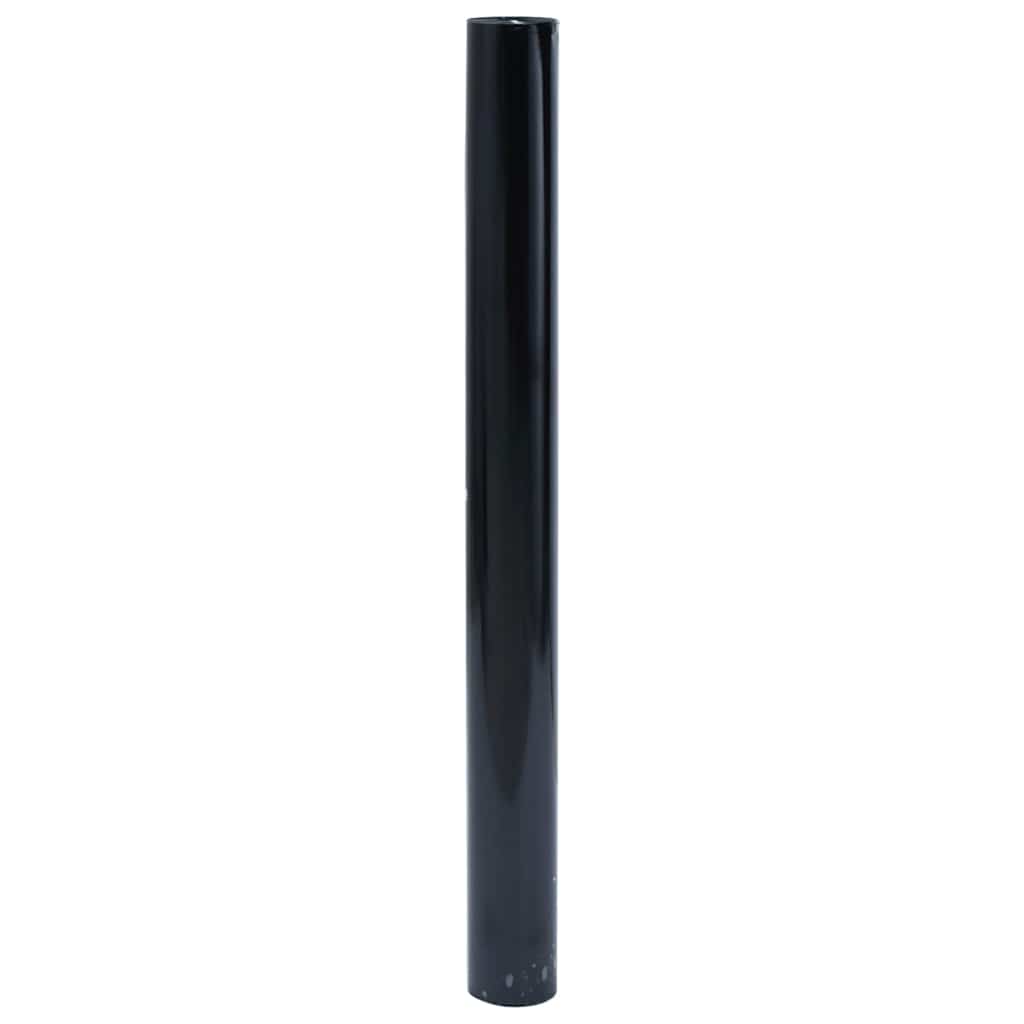 vinduesfolie 45x500 cm PVC matteret sort