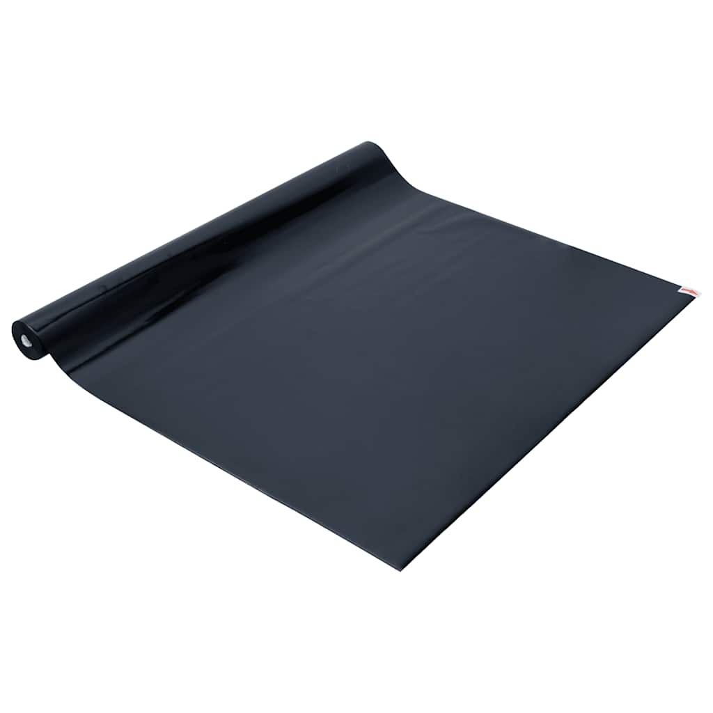 vinduesfolie 45x2000 cm statisk PVC matteret sort