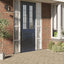 vinduesfolie 90x500 cm PVC bambusmønster matteret