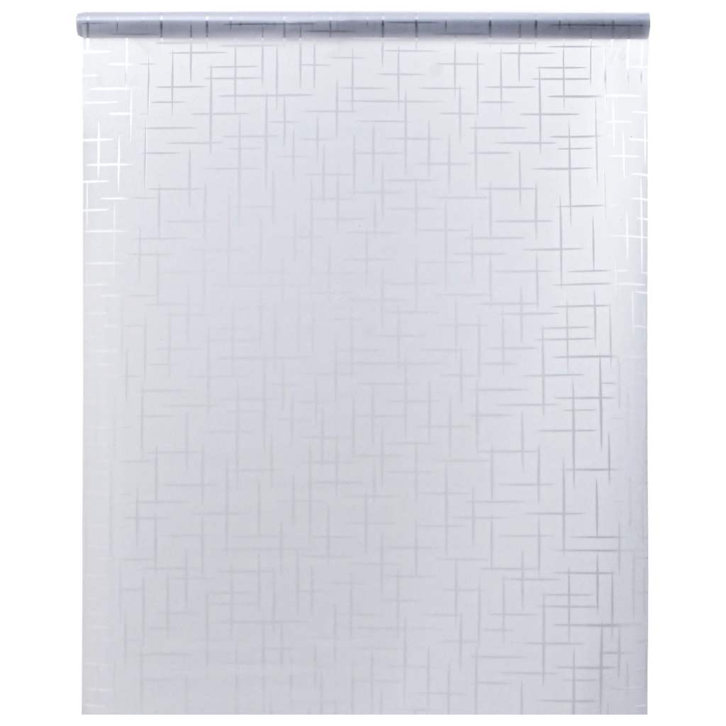 vinduesfolie 60x500 cm PVC stjernemønster matteret