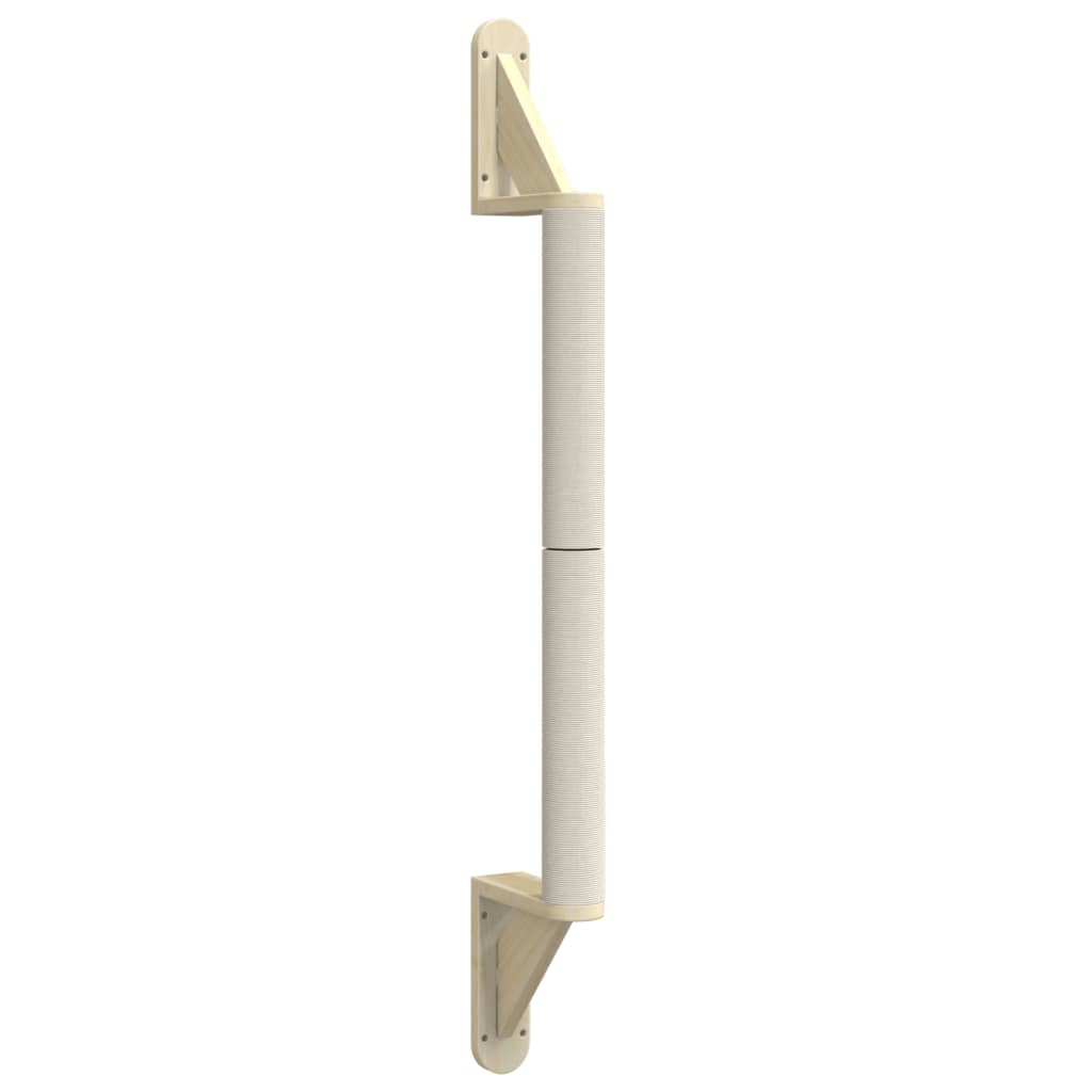 væghængt kradsetræ 109 cm sisal