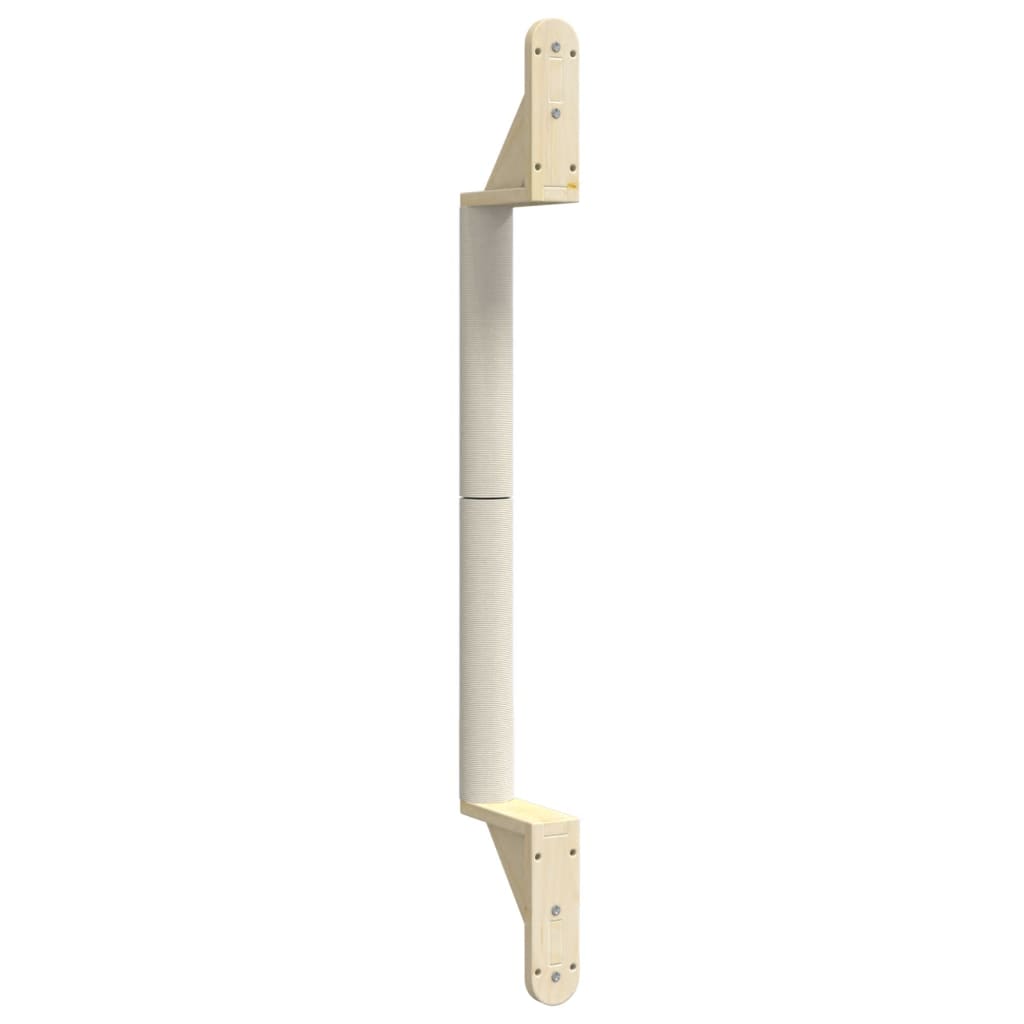 væghængt kradsetræ 109 cm sisal