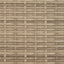 2-personers havesofa med parasol og skamler polyrattan beige