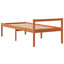 seniorseng 90x190 cm massivt fyrretræ gyldenbrun