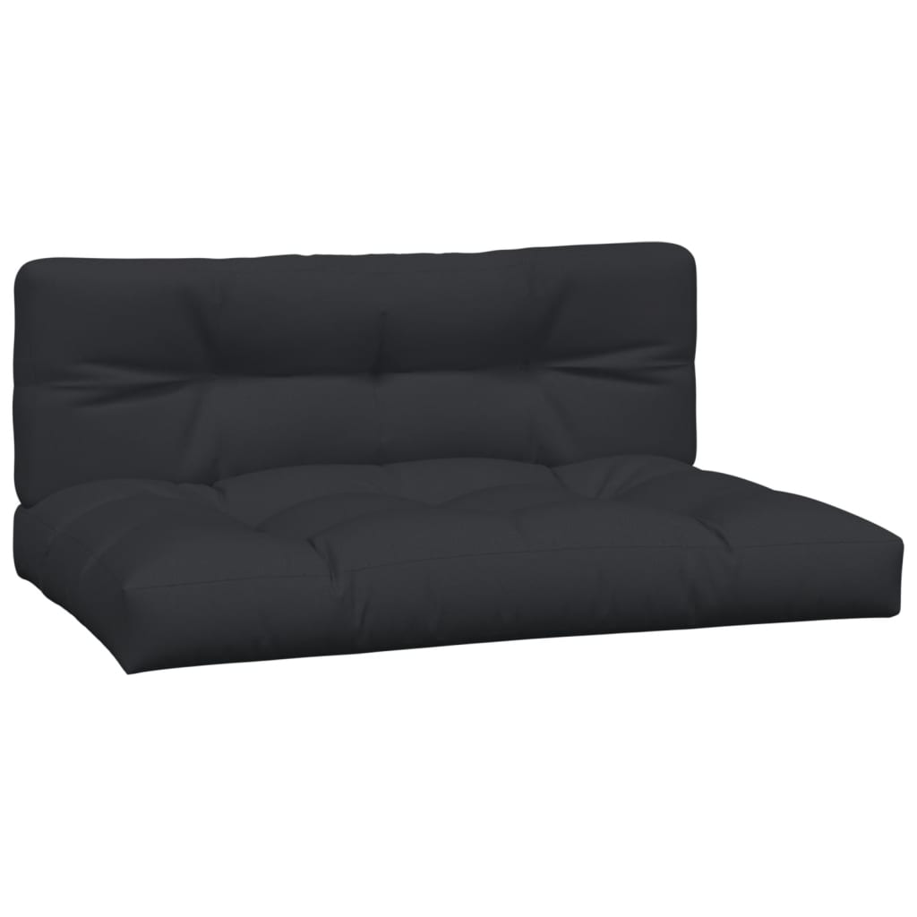 midtermoduler til pallesofa 2 stk. med hynder massivt akacietræ