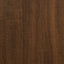 skobænk 100x42,5x50 cm konstrueret træ brun egetræsfarve