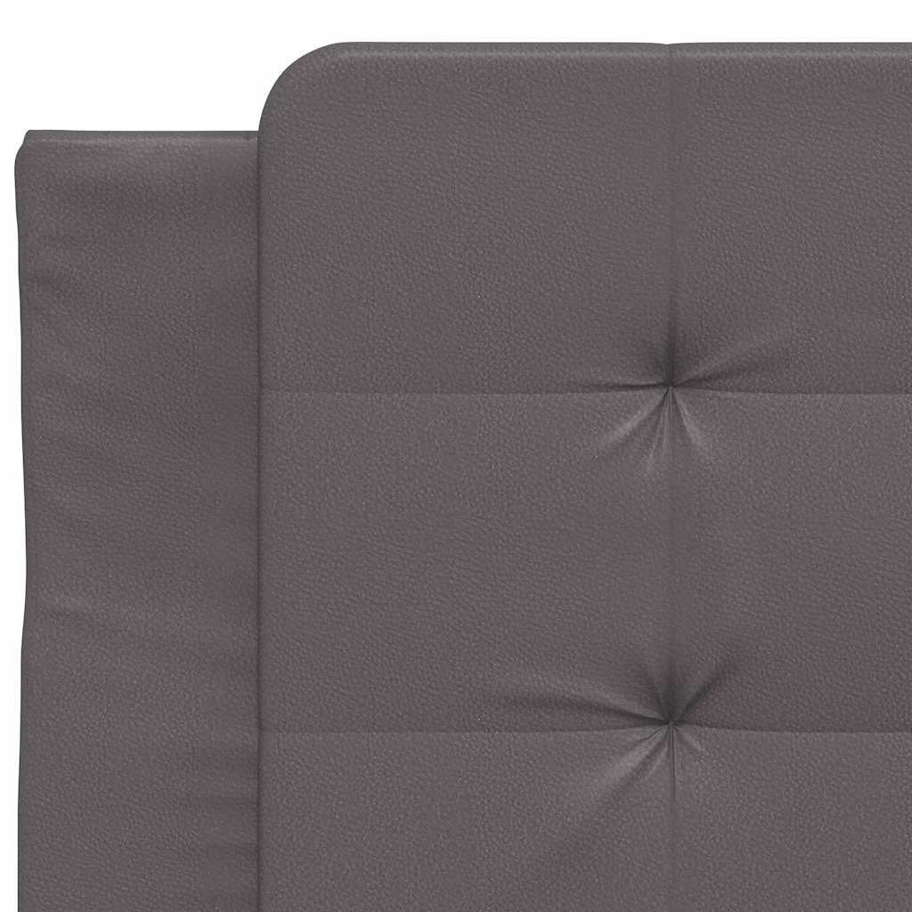 sengeramme uden madras Zadar 90x200 cm kunstlæder grå