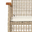 spisebordssæt til haven 7 dele med hynder polyrattan beige