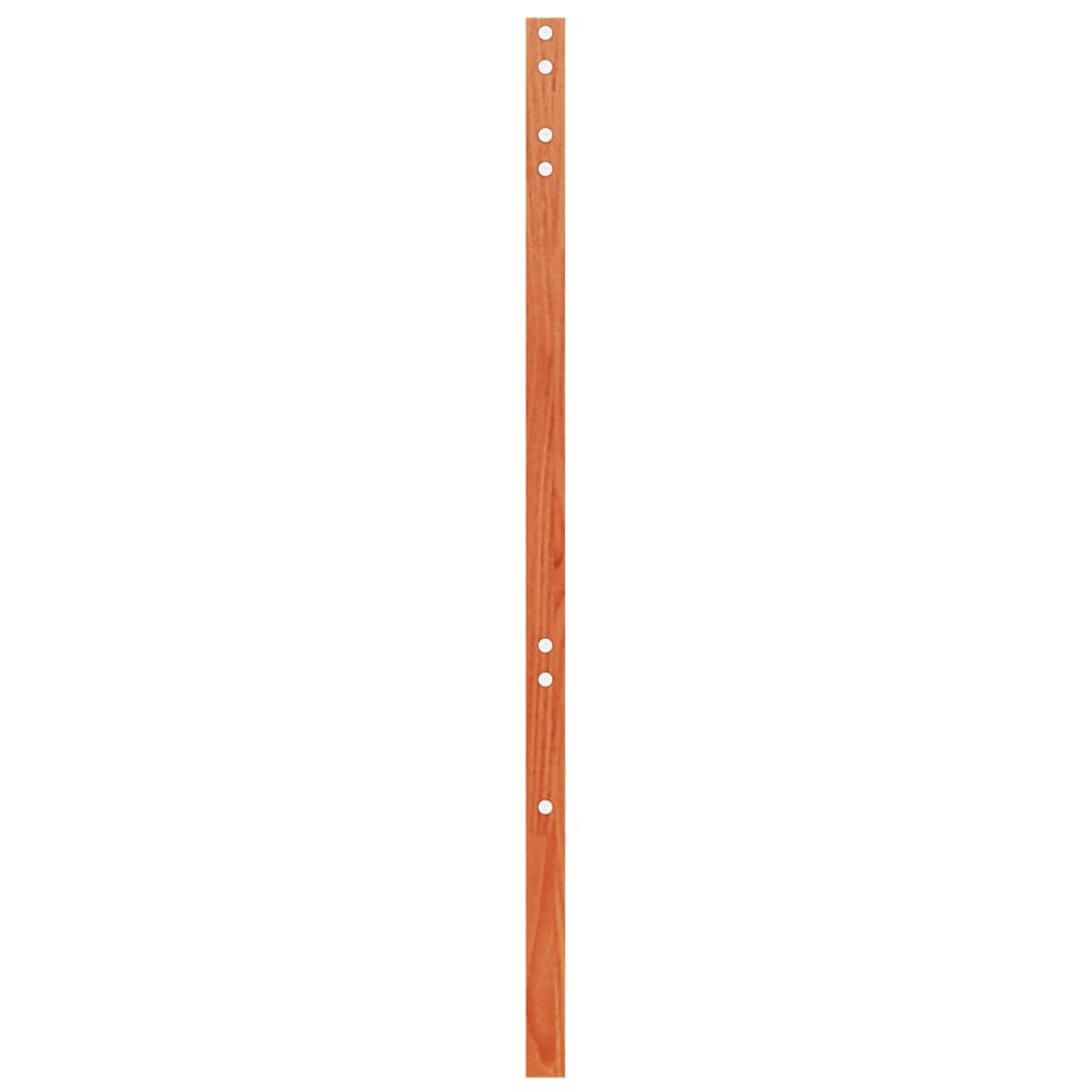 sengegavl 100 cm massivt fyrretræ gyldenbrun