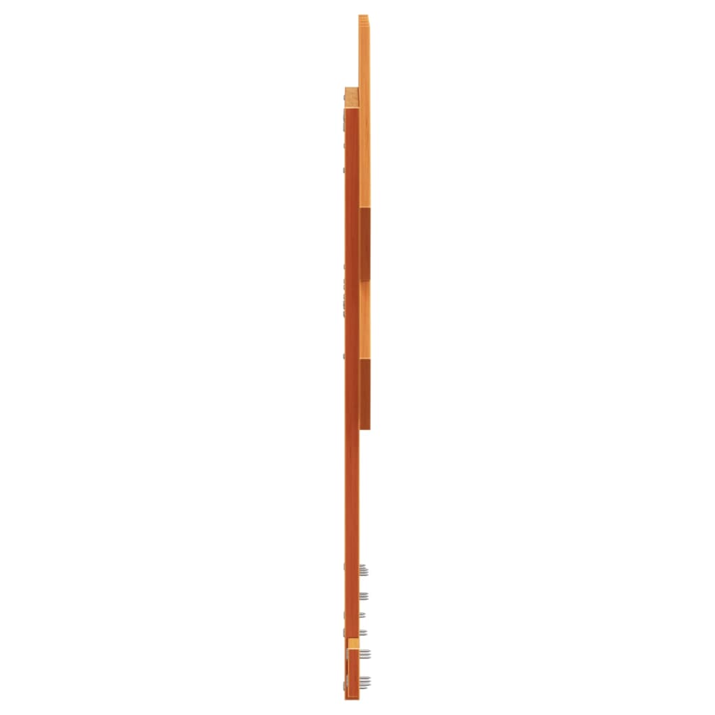 sengegavl 100 cm massivt fyrretræ gyldenbrun