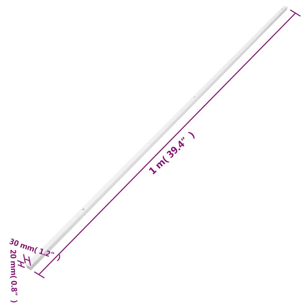 kabelkanaler 30x20 mm 10 m PVC