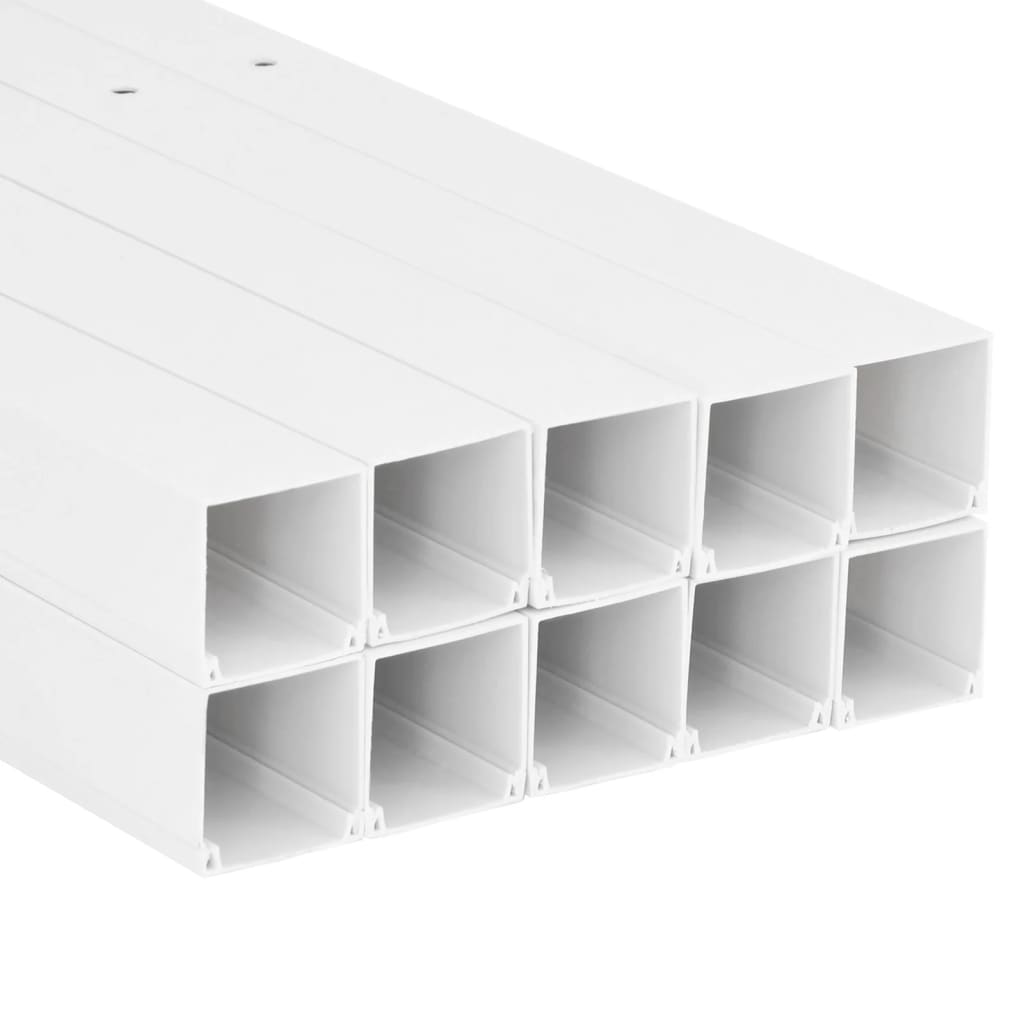 kabelkanaler 50x25 mm 10 m PVC