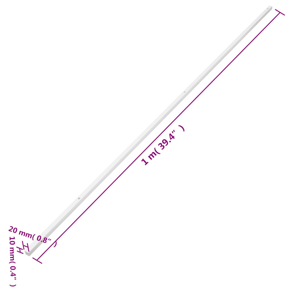kabelkanaler 20x10 mm 30 m PVC