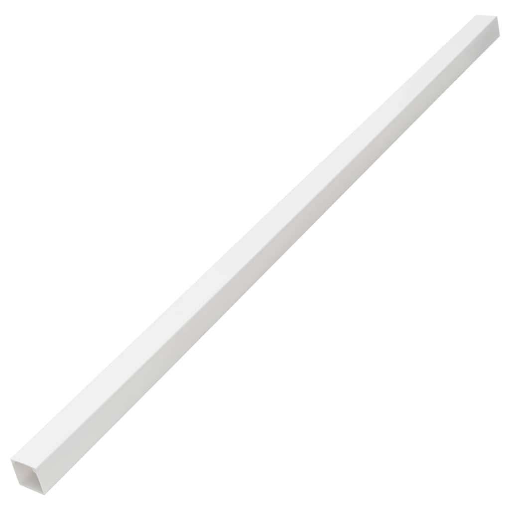 selvklæbende kabelkanal 10x10 mm 10 m PVC