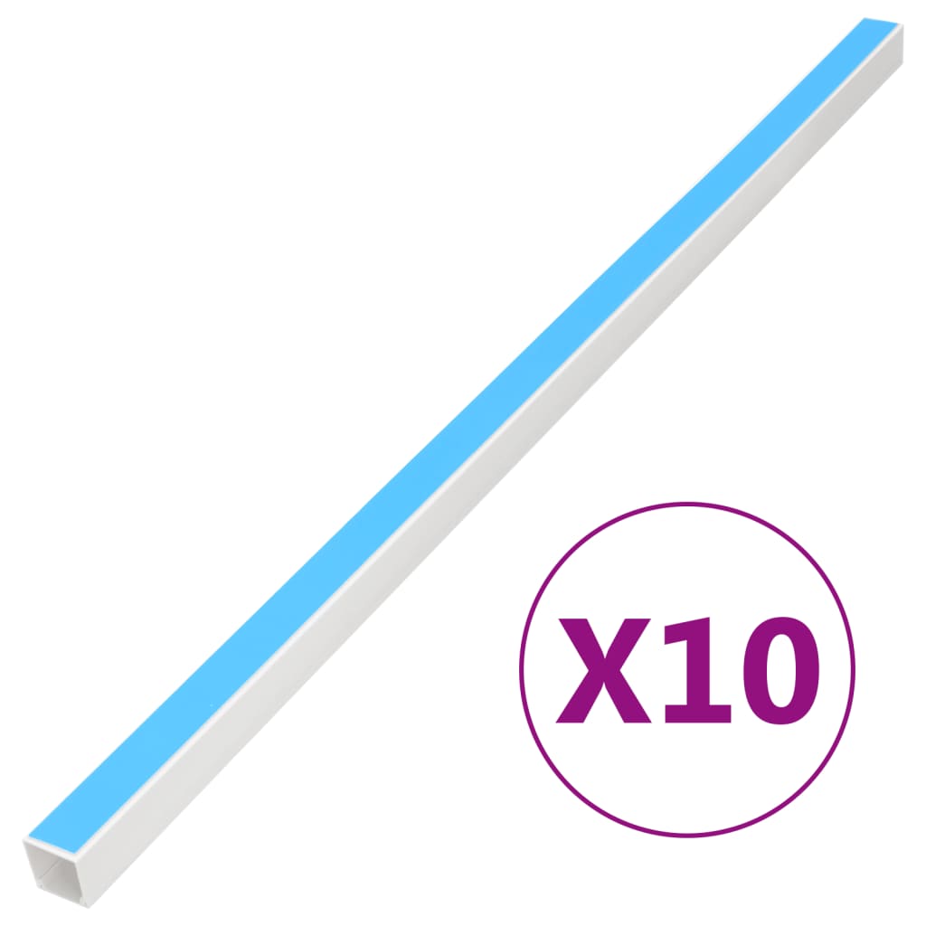 selvklæbende kabelkanal 40x25 mm 10 mm PVC