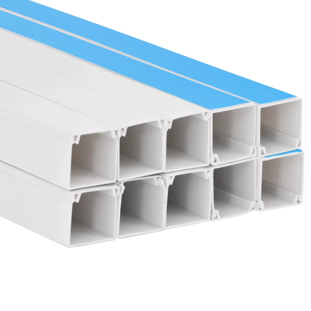 selvklæbende kabelkanal 40x40 mm 10 m PVC