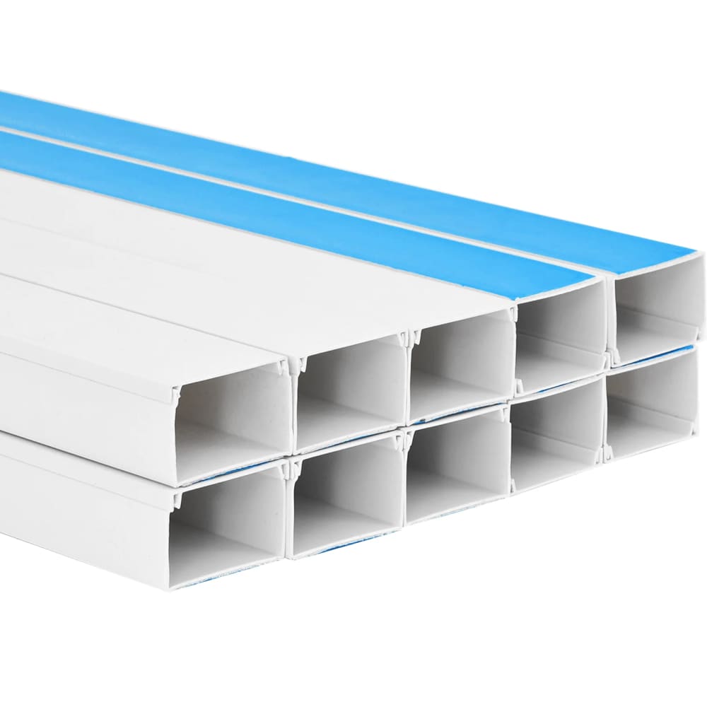 selvklæbende kabelkanal 50x25 mm 10 m PVC
