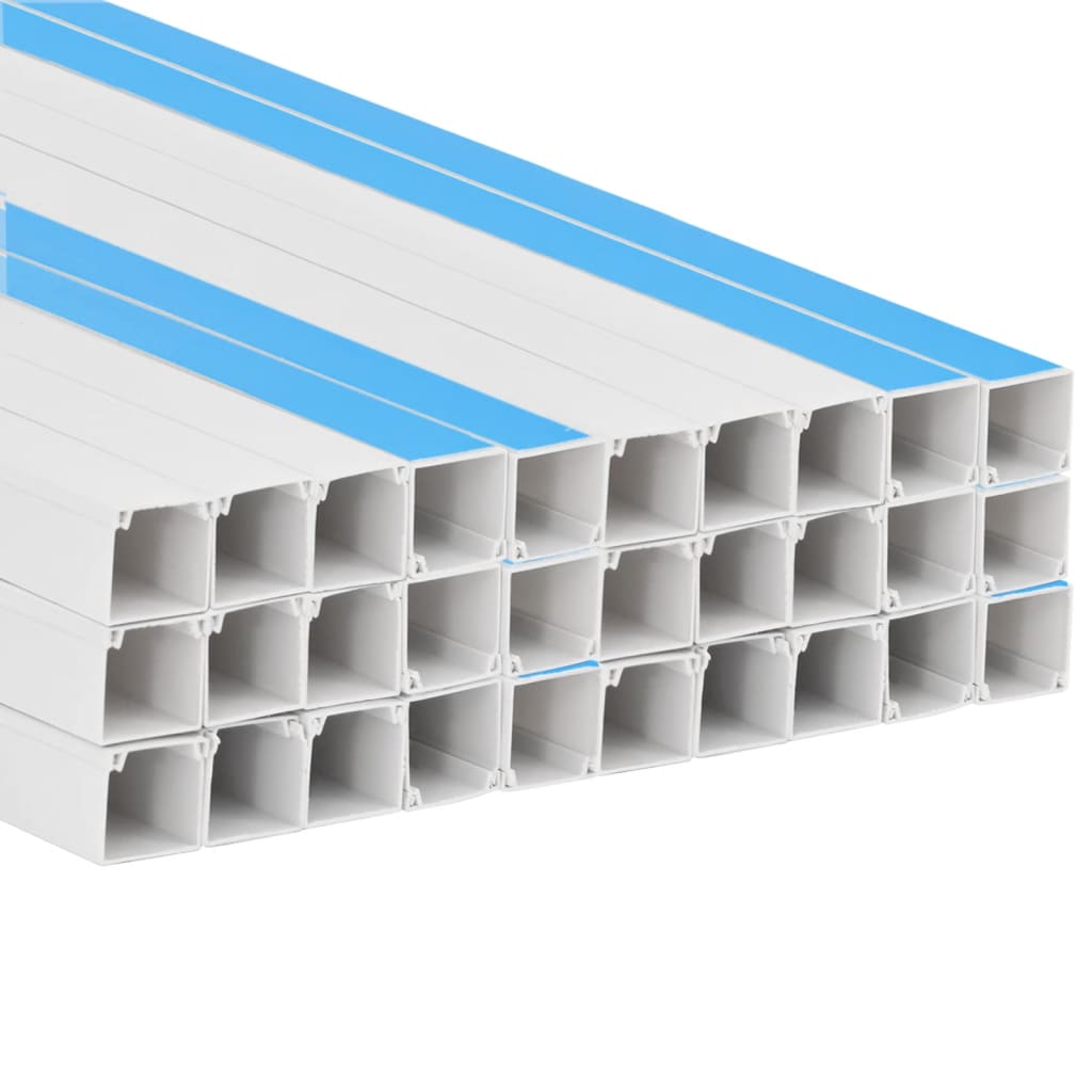 selvklæbende kabelkanal 25x16 mm 30 m PVC