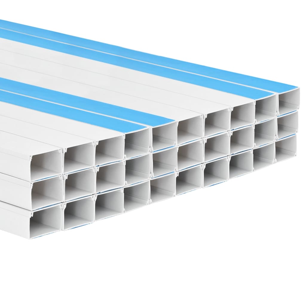selvklæbende kabelkanal 60x40 mm 30 mm PVC