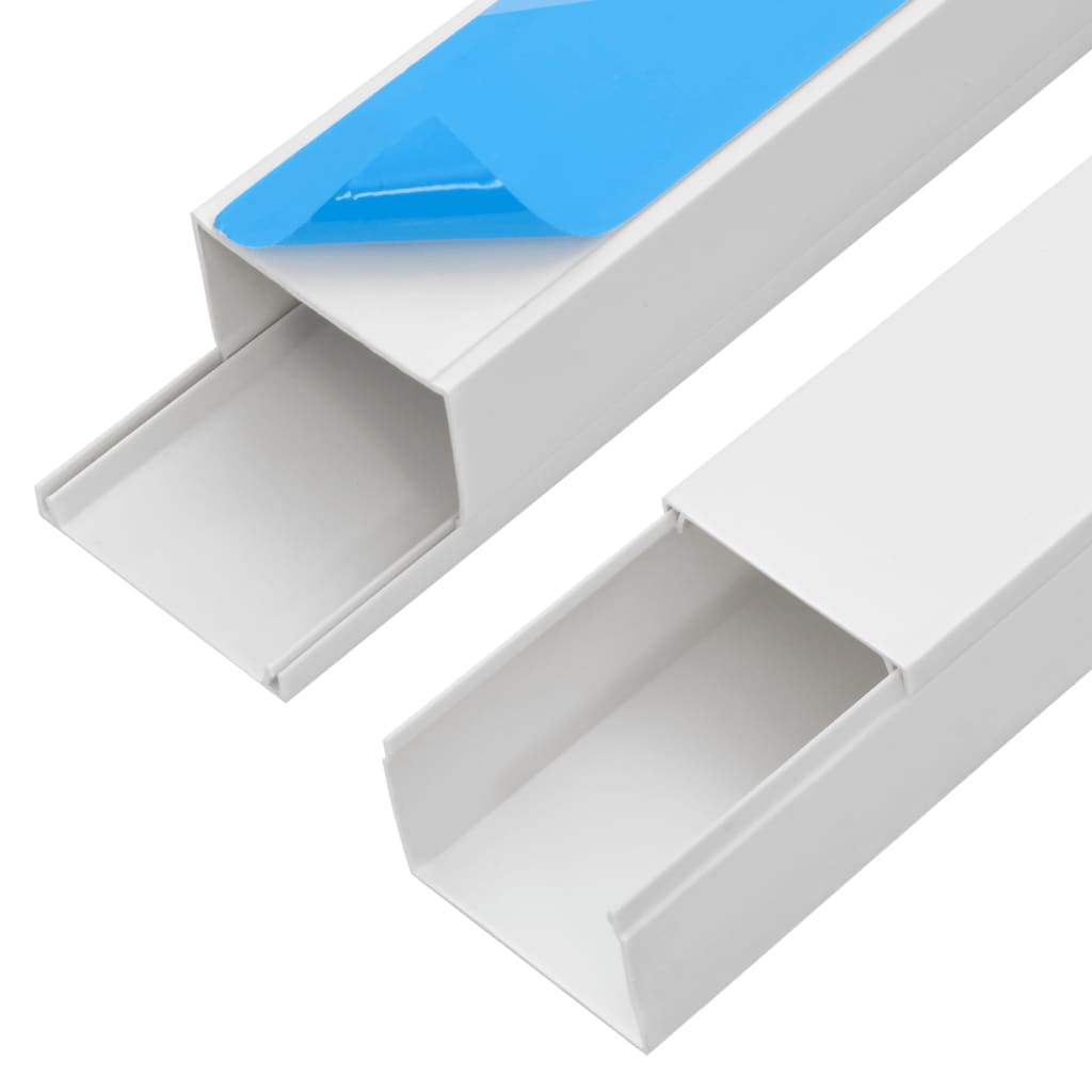 selvklæbende kabelkanal 50x25 mm 30 mm PVC