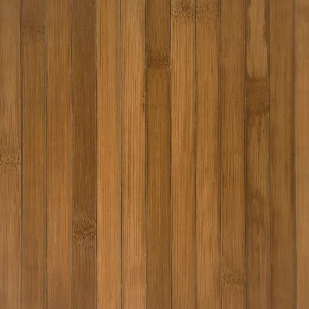 gulvtæppe 80x500 cm rektangulær bambus brun