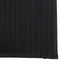 gulvtæppe 60x100 cm bambus sort