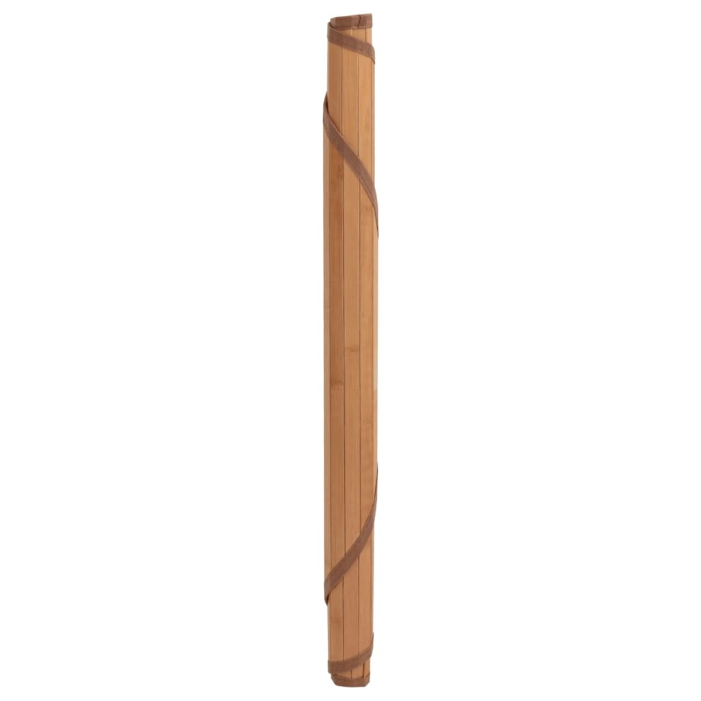 gulvtæppe 60 cm bambus naturfarvet