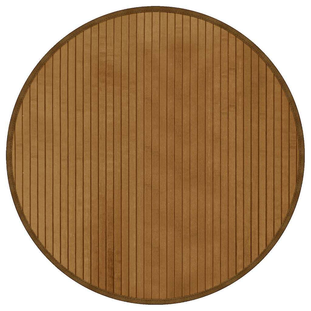 gulvtæppe 60 cm bambus brun