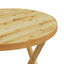 foldbart havebord Ø55x75 cm bambus