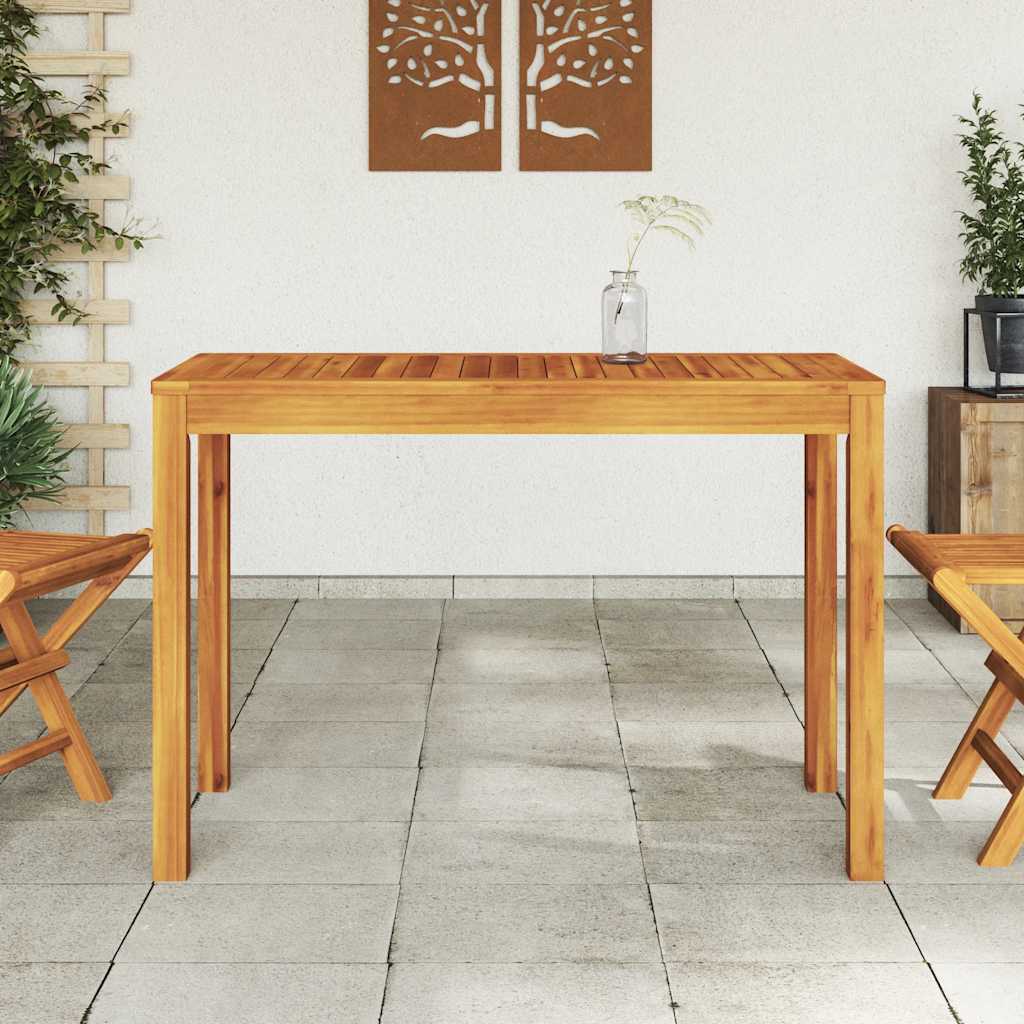 havebord 110x55x75 cm massivt akacietræ