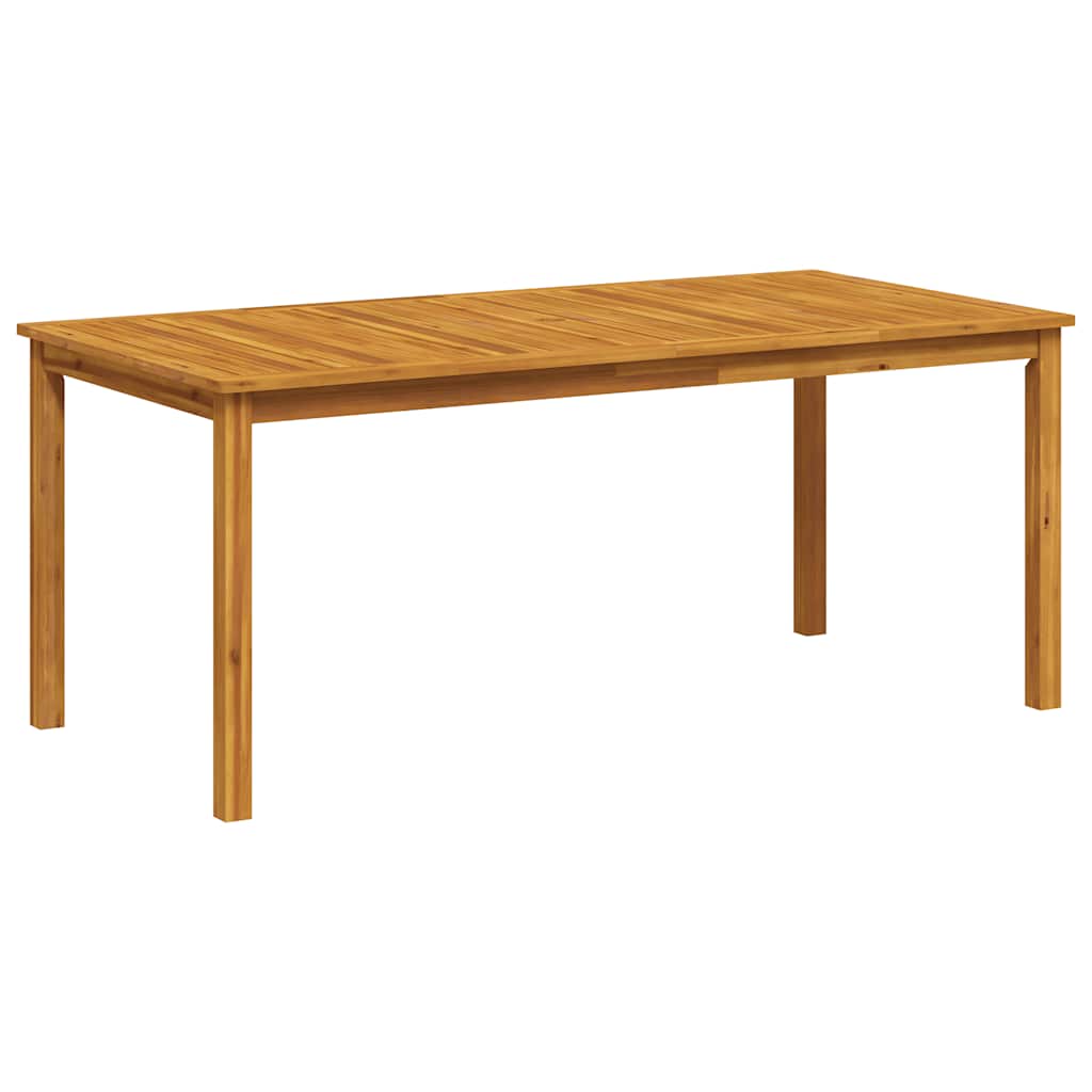 havebord 180x90x75 cm massivt akacietræ