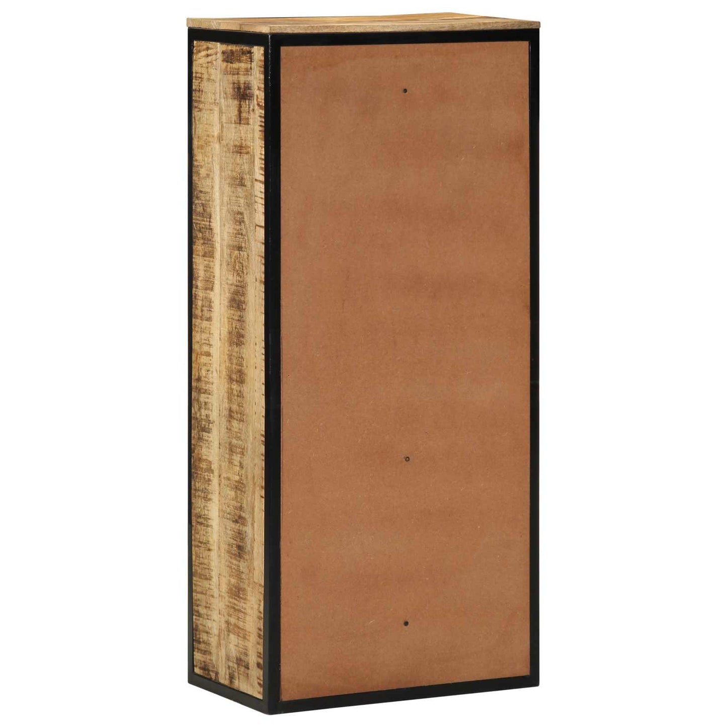 Sko skab 50 x 30 x 110 cm Massivt mangotræ Brun