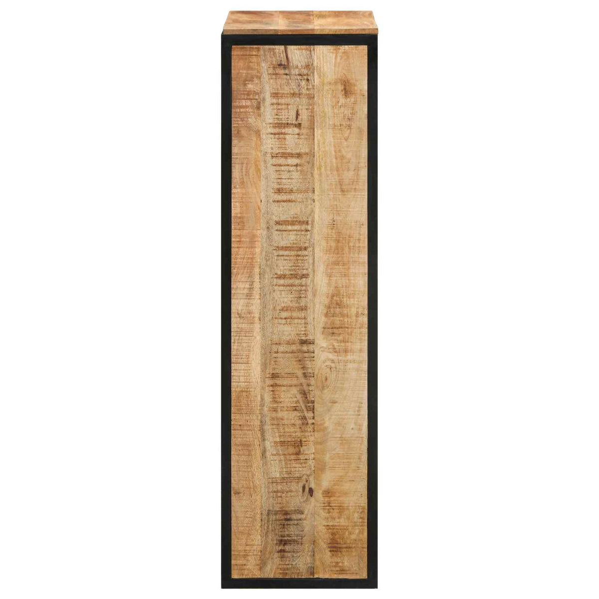 Sko skab 50 x 30 x 110 cm Massivt mangotræ Brun
