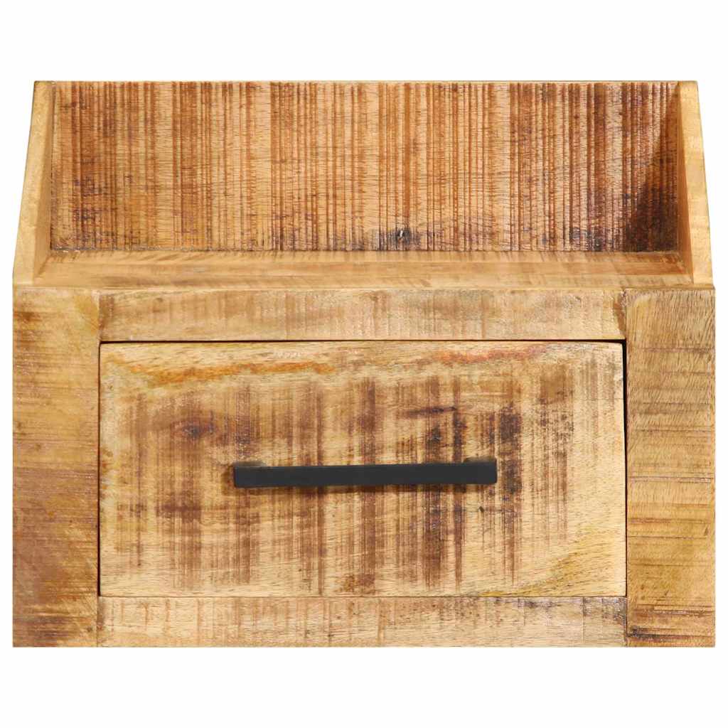 Natskab med skuffe Brun 40 x 30 x 30 cm Massivt mangotræ