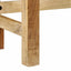 Klædeskab med skuffe Brun 100 x 40 x 120 cm Massivt mangotræ