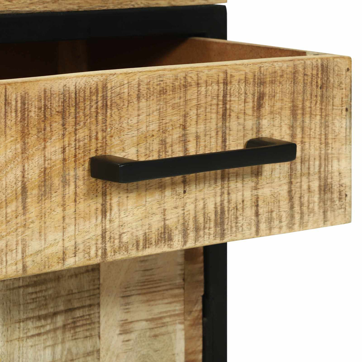 Sideboard med skuffe 70 x 35 x 70 cm Massivt mangotræ