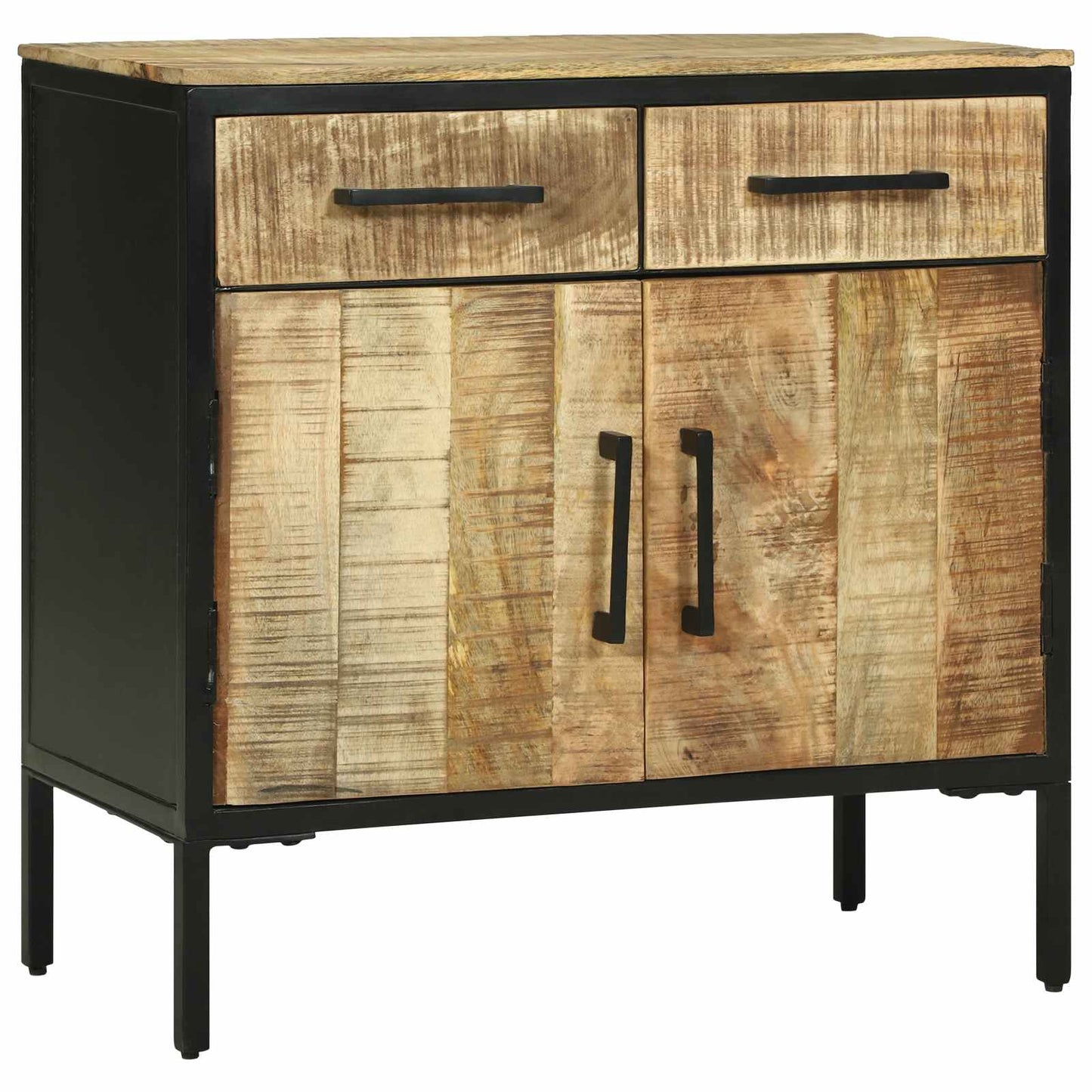 Sideboard med skuffe 70 x 35 x 70 cm Massivt mangotræ