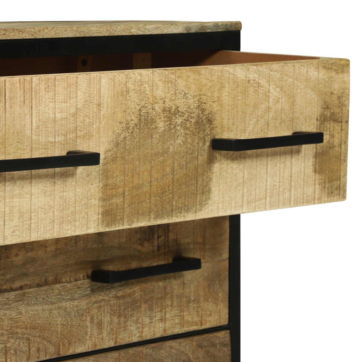 Sideboard med skuffe 70 x 35 x 70 cm Massivt mangotræ