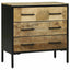 Sideboard med skuffe 70 x 35 x 70 cm Massivt mangotræ