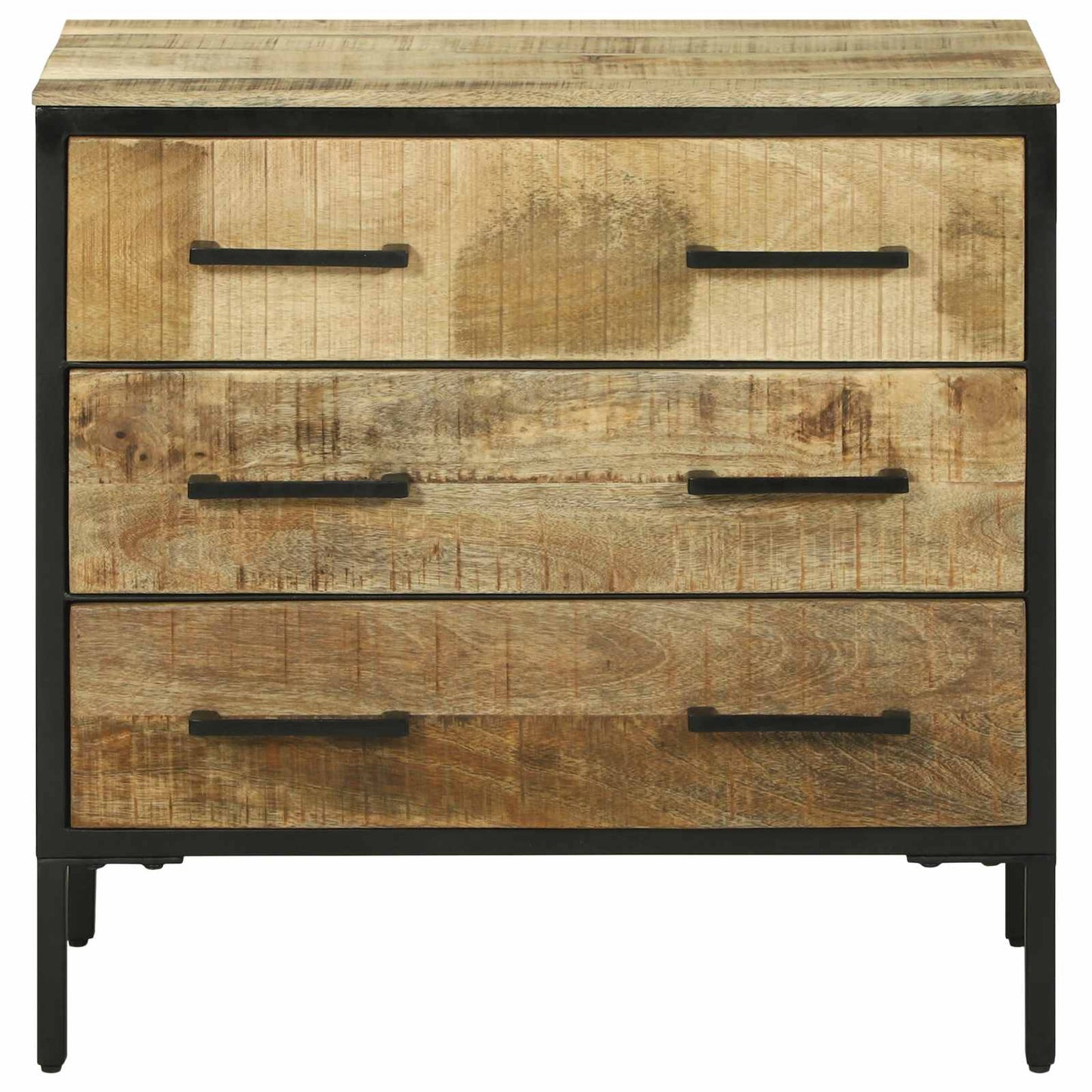 Sideboard med skuffe 70 x 35 x 70 cm Massivt mangotræ