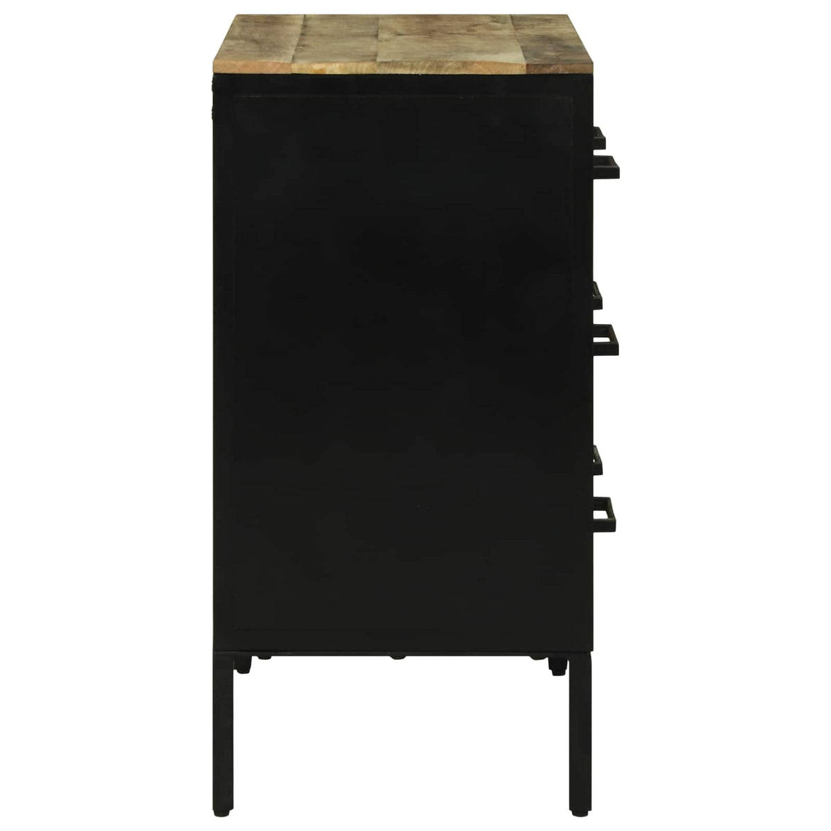 Sideboard med skuffe 70 x 35 x 70 cm Massivt mangotræ