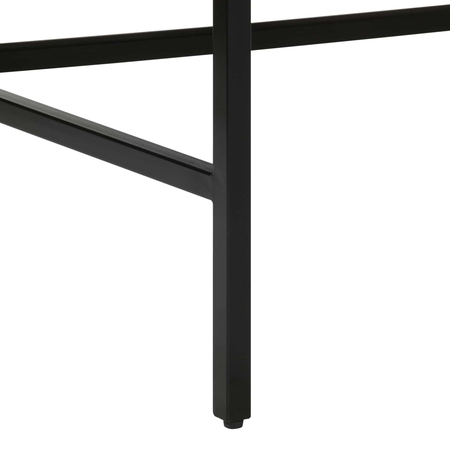 Konsolbord Brun 100 x 55 x 89,5 cm Massiv mango træ og metal