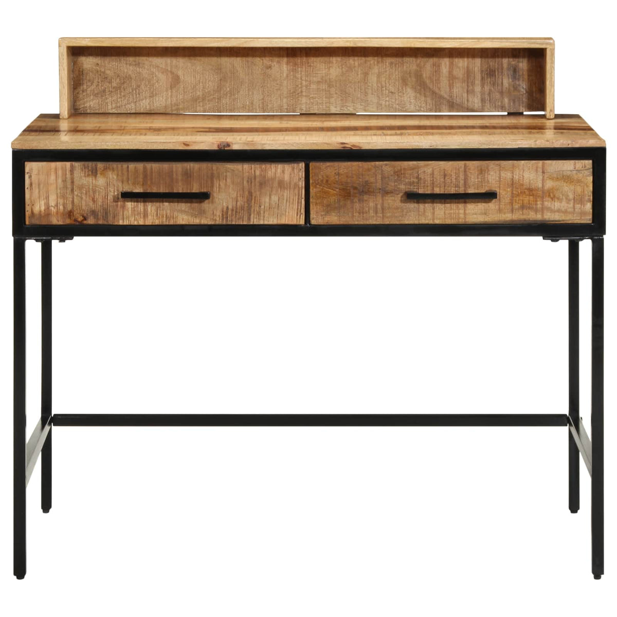 Konsolbord Brun 100 x 55 x 89,5 cm Massiv mango træ og metal