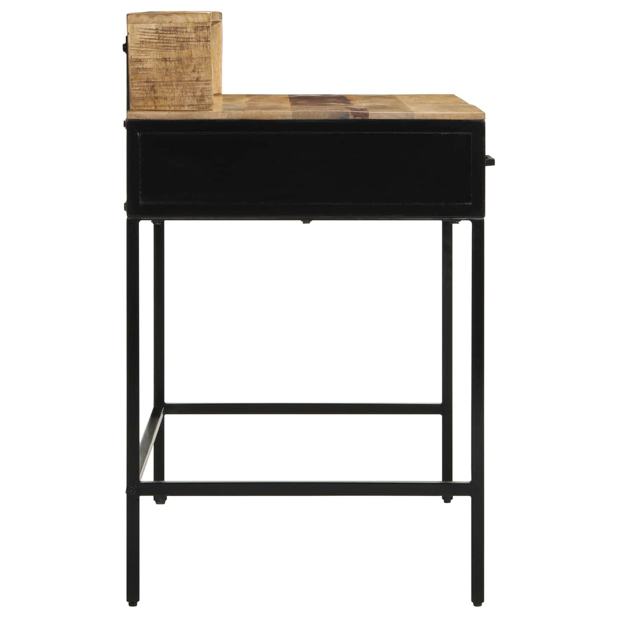 Konsolbord Brun 100 x 55 x 89,5 cm Massiv mango træ og metal