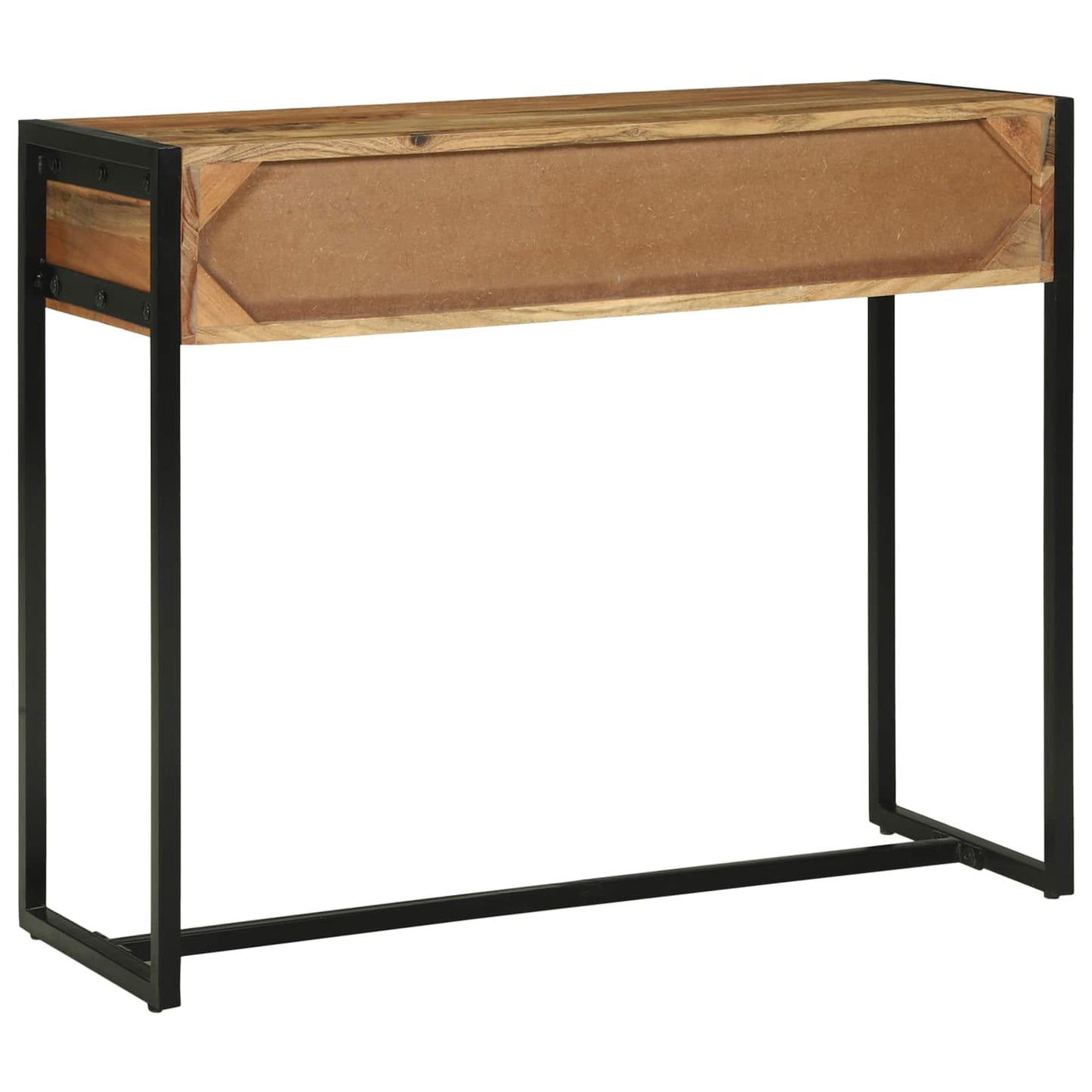 Konsolbord med skuffe Brun 90 x 35 x 75 cm Massivt Akacietræ