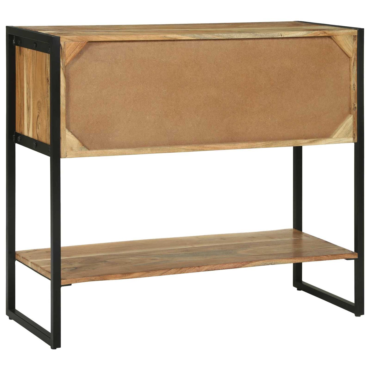 Konsolbord med skuffe Brun 90 x 35 x 80 cm Massivt Akacietræ